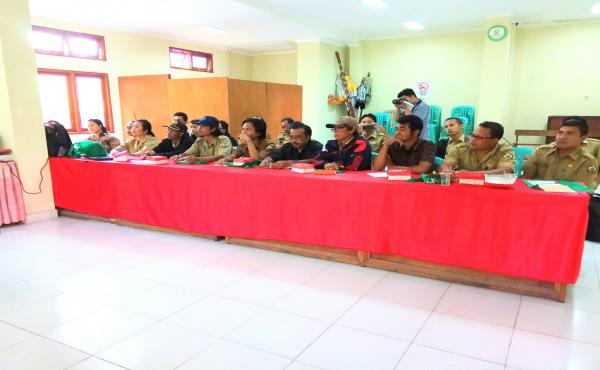 Pendampingan SID dari Yayasan Maha Boga Marga yang dihadiri dari Desa Se-Kec. Susut dengan mengajak 