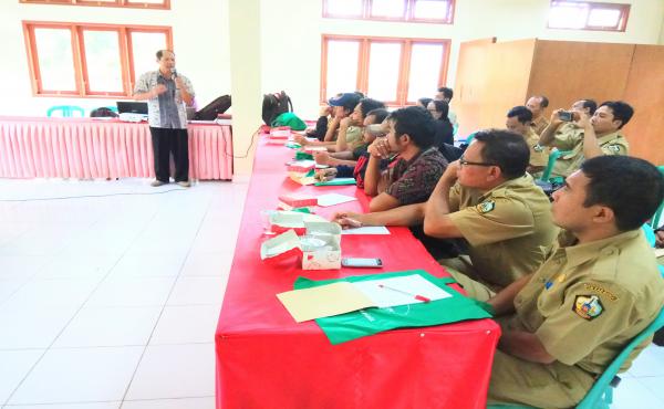 Pendampingan SID dari Yayasan Maha Boga Marga yang dihadiri dari Desa Se-Kec. Susut dengan mengajak 