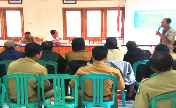 Pendampingan SID dari Yayasan Maha Boga Marga yang dihadiri dari Desa Se-Kec. Susut dengan mengajak 