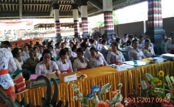 Penilaian 10 Program  PKK oleh TP PKK  Kab. Bangli di Desa Demulih