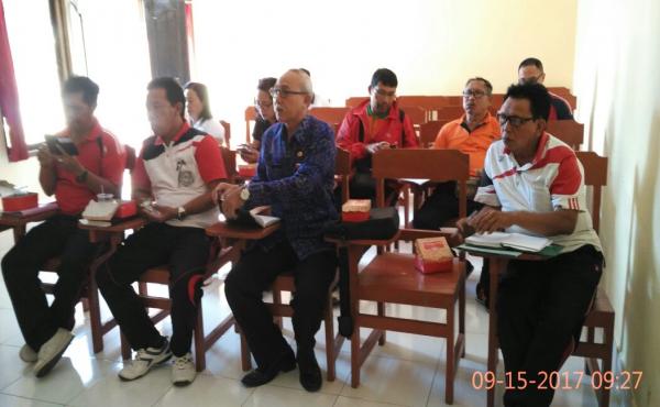 Rapat koordinasi penyusunan program Kampung KB di Desa Sulahan, Kec. Susut Kab. Bangli  pada tgl 15 