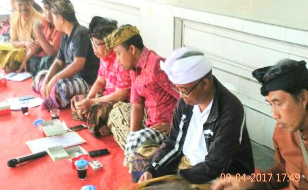 Sesi pembinaan Desa Pakraman di Desa pakraman Susut Kaja