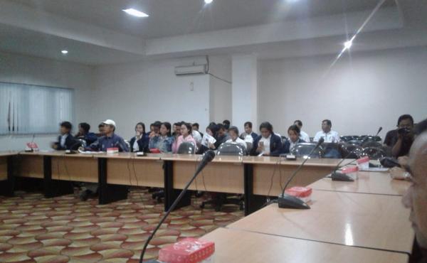 Sosialisasi e-SAMSAT di Aula IHDN kab. bangli  Rabu, 16 Mei 2018.