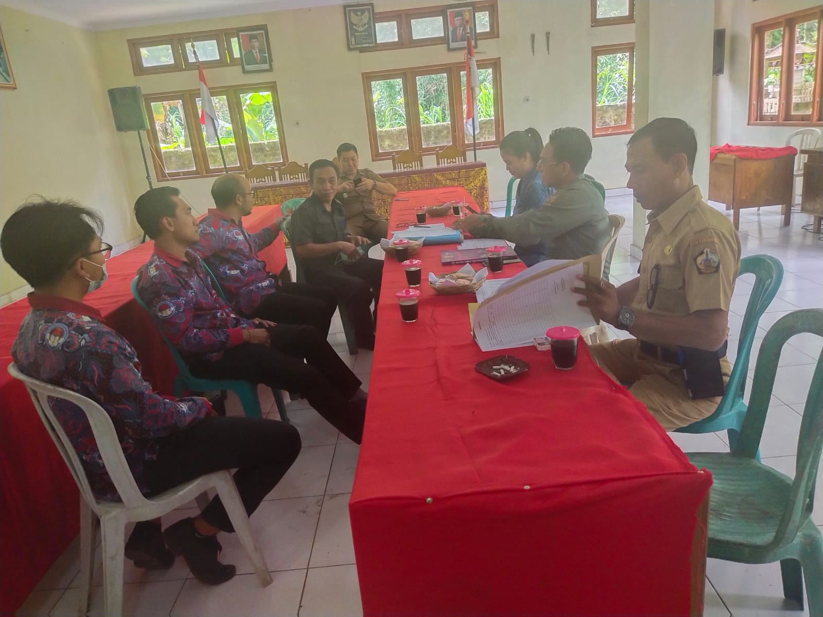 Giat Verifikasi rancangan APBDesa sulahan th.2023