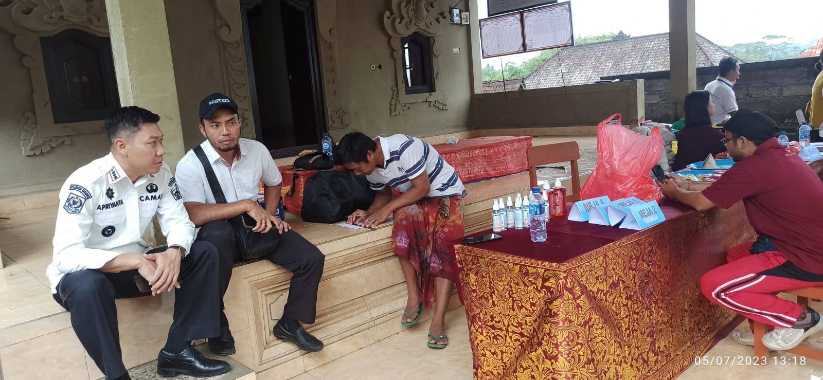 Camat Susut Bersapa# Bersinergi Untuk Menyapa# Bapak Camat Susut Monitoring persiapan lomba Posyandu