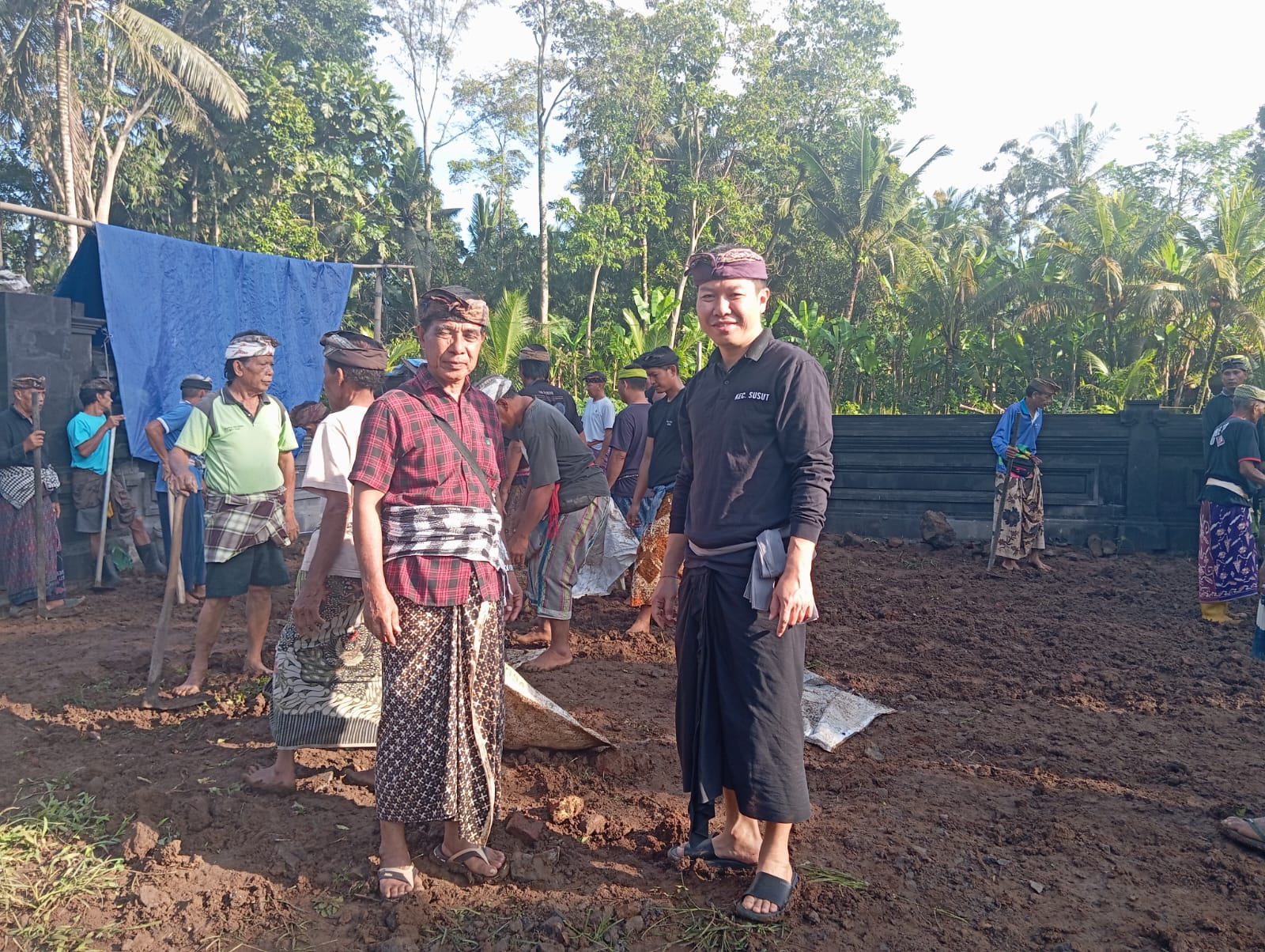 #Camat Susut Bersapa, Bersinergi Untuk Menyapa #Bapak Camat Menghadiri Kegiatan Gotong Royong Ring P