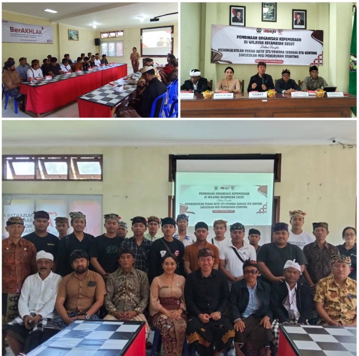 #Camat Susut Bersapa, Bersinergi Untuk Menyapa #Pembinaan Organisasi Kepemudaan Kecamatan Susut 