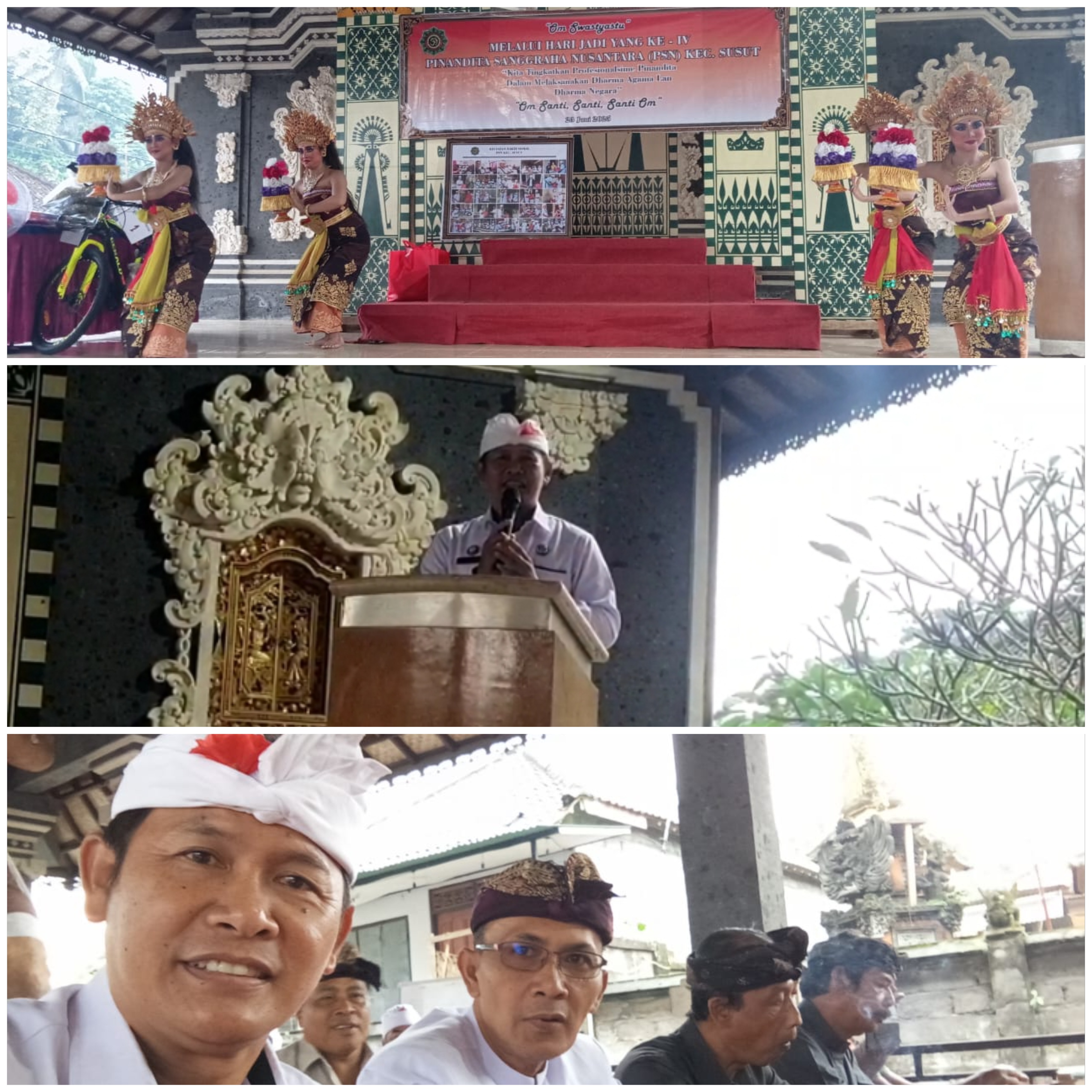 #camatsusutbersapa, bersinergi untuk menyapa #Perayaan Hari Jadi ke-IV Pinanditha Sanggraha Nusantara (PSN) Kecamatan Susut