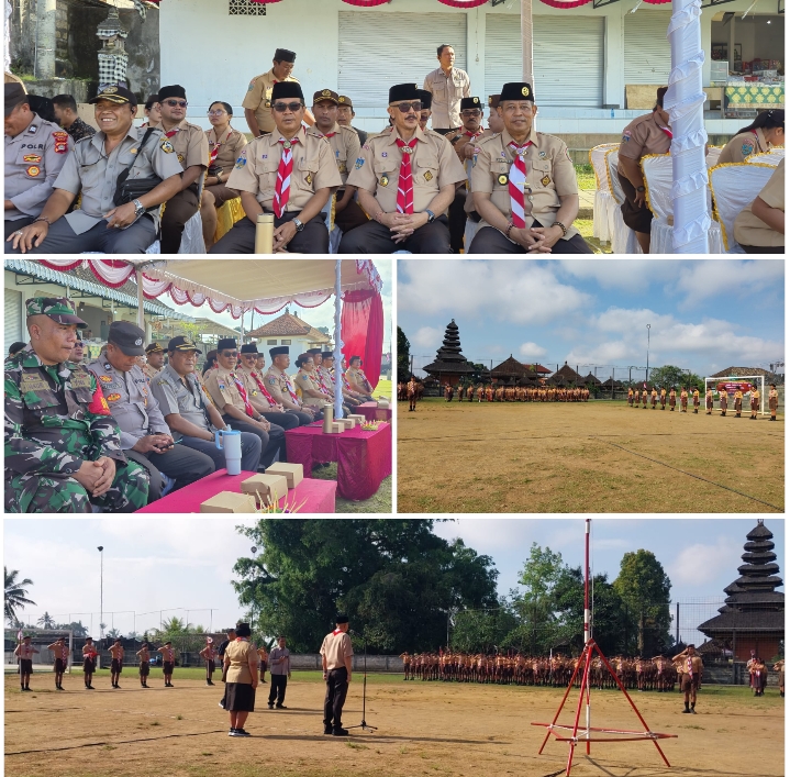 #Camat Susut Bersapa, Bersinergi Untuk Menyapa #Pembukaan Lomba Tingkat III Regu Pramuka Penggalang di Kecamatan Susut