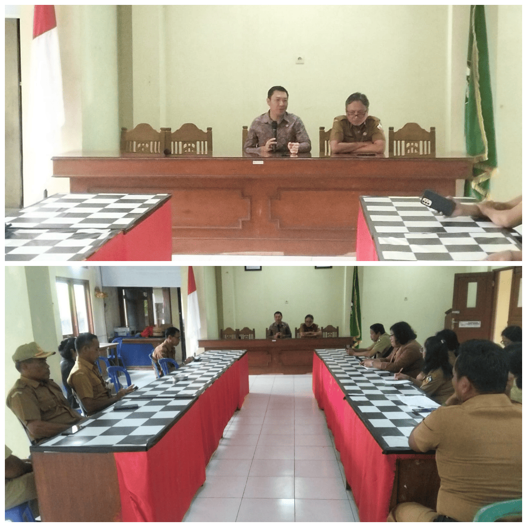 #Camat Susut Bersapa# Bersinergi Untuk Menyapa#Camat Susut Pimpin Rapat Rutin