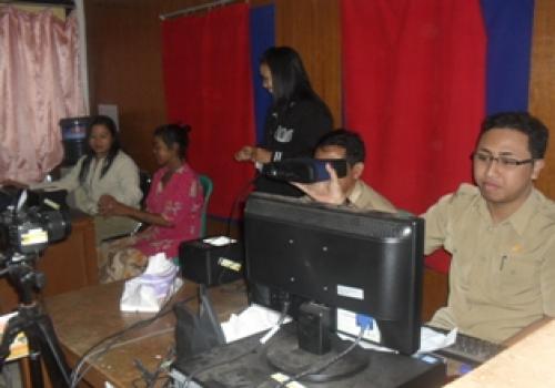 Perekaman Data e-KTP di Kecamatan Susut